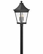 Hinkley Chapel Hill 3-Light Outdoor Light In Museum Black