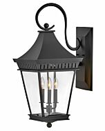 Hinkley Chapel Hill 3-Light Outdoor Light In Museum Black