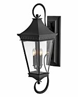 Hinkley Chapel Hill 4-Light Outdoor Light In Museum Black