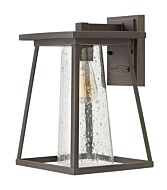 Hinkley Burke 1-Light Outdoor Light In Oil Rubbed Bronze With Clear Glass