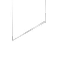 Sonneman Thin Line™ 5 Inch Pendant Light in Bright Satin Aluminum