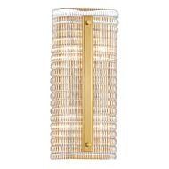 Athens Four Light Wall Sconce in Aged Brass by Hudson Valley