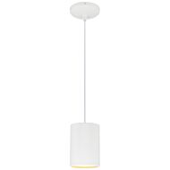 Pilson LED Pendant in Matte White by Access