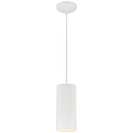 Pilson One Light Pendant in Matte White by Access