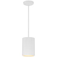 Pilson XL 1-Light Pendant in Matte White