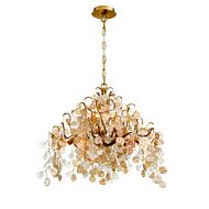 Eurofase Campobasso 11 Light Chandelier in Gold