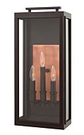 Hinkley Sutcliffe 3-Light Outdoor Light In Oil Rubbed Bronze