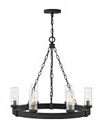 Hinkley Sawyer 6-Light Outdoor Pendant In Black