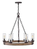 Hinkley Sawyer 6-Light Outdoor Pendant In Sequoia