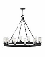 Hinkley Sawyer 12-Light Outdoor Pendant In Black