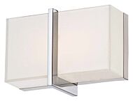 Minka Lavery High Rise 8 Inch Bathroom Vanity Light in Chrome