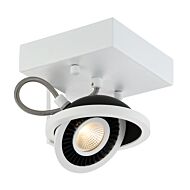 Eurofase Vision 1 Light Ceiling Light in White