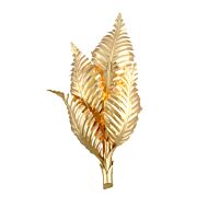 Tropicale Two Light Wall Sconce in Gold Leaf by Corbett Lighting