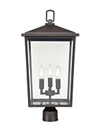 Millennium Fetterton 3 Light Outdoor Post Light in Powder Coat Bronze