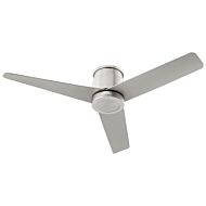 Adora 52"Ceiling Fan in Satin Nickel by Oxygen