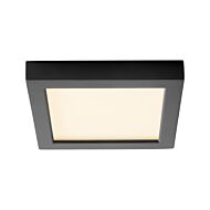 Altair LED Ceiling Mount in Black by Oxygen