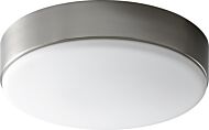 Journey LED Ceiling Mount in Satin Nickel by Oxygen