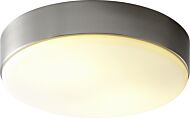 Journey LED Ceiling Mount in Satin Nickel by Oxygen