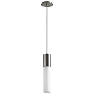 Magnum LED Pendant in Satin Nickel by Oxygen