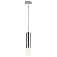 Opus LED Pendant in Polished Chrome by Oxygen