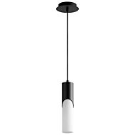 Ellipse LED Pendant in Black by Oxygen