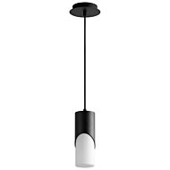 Ellipse LED Pendant in Black by Oxygen