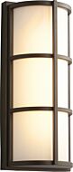 Leda LED Outdoor Lantern in Oiled Bronze by Oxygen