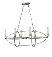 Z-Lite Persis 6-Light Chandelier In Old Silver