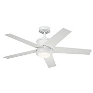 Brahm 48"Ceiling Fan in Matte White by Kichler