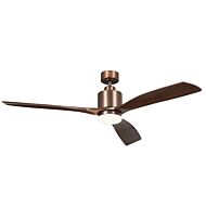 Ridley II 60"Ceiling Fan in Oil Brushed Bronze by Kichler