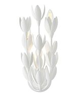 Flora 3-Light LED Wall Sconce in Textured Plaster