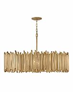 Hinkley Roca 8-Light Chandelier In Burnished Gold