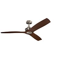 Ried 56"Ceiling Fan in Brushed Nickel by Kichler