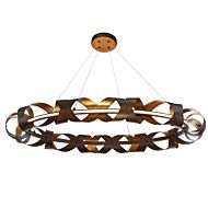 Eurofase Banderia 1 Light Chandelier in Bronze