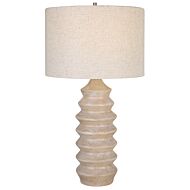 Uttermost 1-Light Uplift Geometric Table Lamp