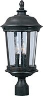 Maxim Lighting Dover DC 3 Lt 21 Inch Outdoor Post Mount, Bronze