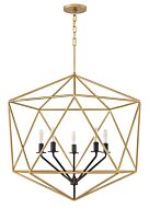 Hinkley Astrid 5-Light Chandelier In Deluxe Gold