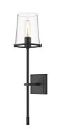 Z-Lite Callista 1-Light Wall Sconce In Matte Black