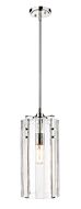 Z-Lite Alverton 1-Light Pendant Light In Polished Nickel