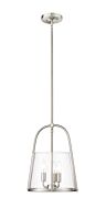 Archis 3-Light Pendant in Brushed Nickel