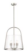 Archis 5-Light Pendant in Brushed Nickel