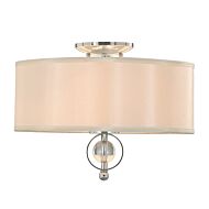 Two Light Flush Mount by Golden