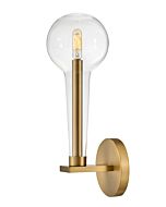 Hinkley Alchemy 1-Light Wall Sconce In Lacquered Brass