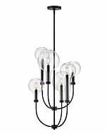 Hinkley Alchemy 6-Light Pendant In Black