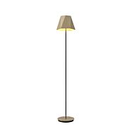 Facet 1-Light Floor Lamp in Sand