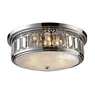 Three Light Flush Mount