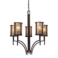 Barringer 5-Light Chandelier in Aged Bronze