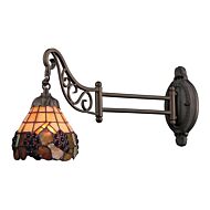 Mix-N-Match 1-Light Wall Sconce in Tiffany Bronze