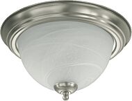 3066 Ceiling Mounts Two Light Ceiling Mount in Satin Nickel by Quorum International