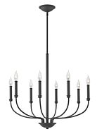 Hinkley Alister 8-Light Pendant In Buckeye Bronze